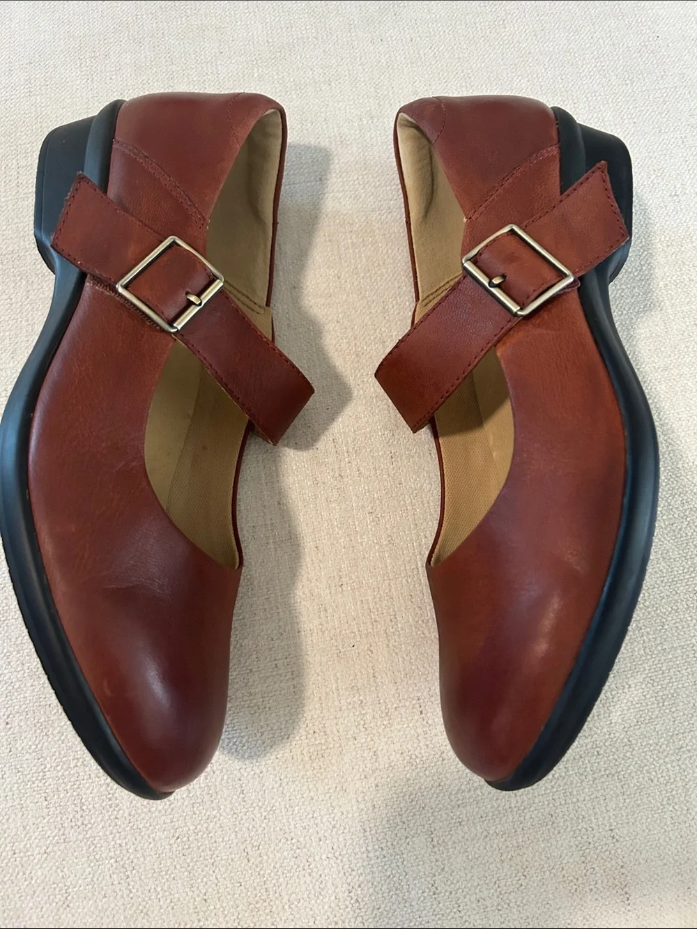 Dansko Collette Burnished Nubuck Leather Mary Jane Pumps, Size EU40/US9.5, NWOT